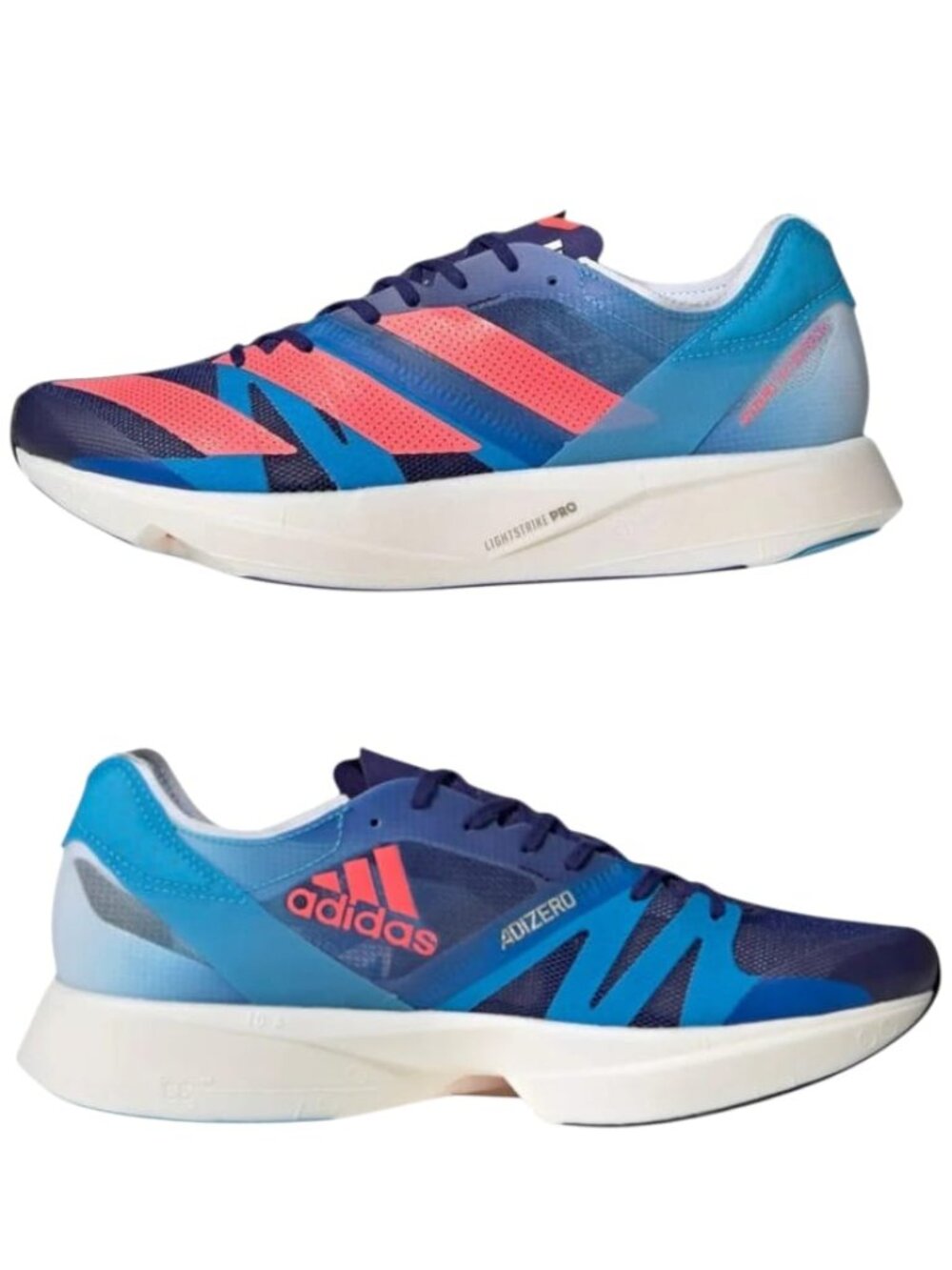 adidas adizero Takumi Sen 8, Legacy Indigo / Turbo / Sky Rush, US 8.5